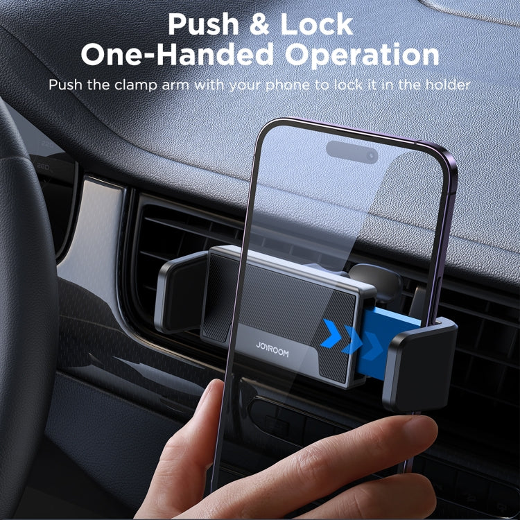 JOYROOM JR-ZS377 Car Air Vent Mobile Phone Navigation Holder(Black) - Universal Car Holders by JOYROOM | Online Shopping UK | buy2fix