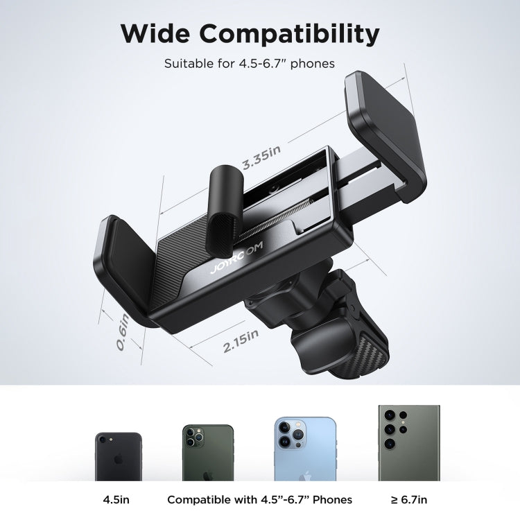 JOYROOM JR-ZS377 Car Air Vent Mobile Phone Navigation Holder(Black) - Universal Car Holders by JOYROOM | Online Shopping UK | buy2fix