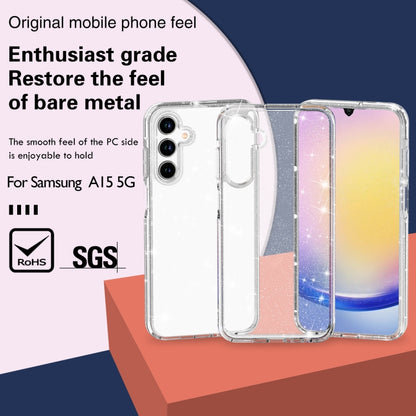 For Samsung Galaxy A15 5G Terminator Style Shockproof Phone Case(White) by buy2fix