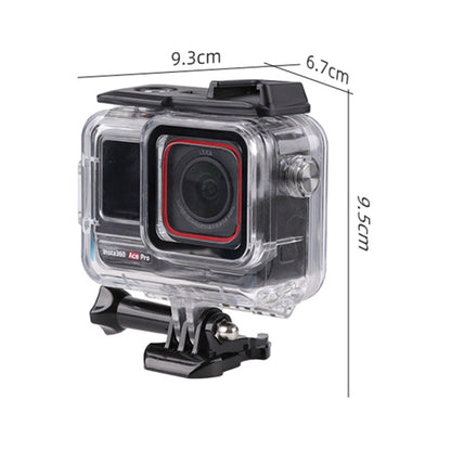 For Insta360 Ace Pro 60m Underwater Waterproof Housing Case by buy2fix