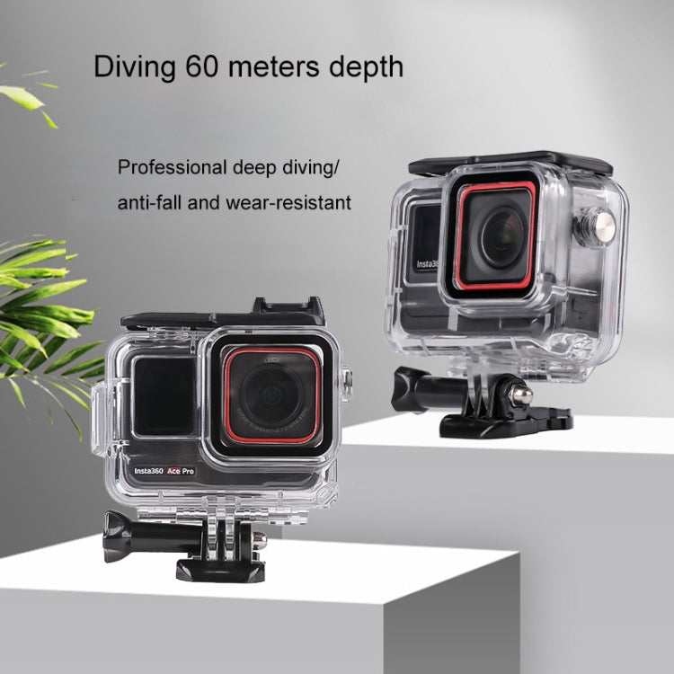 For Insta360 Ace Pro 60m Underwater Waterproof Housing Case by buy2fix