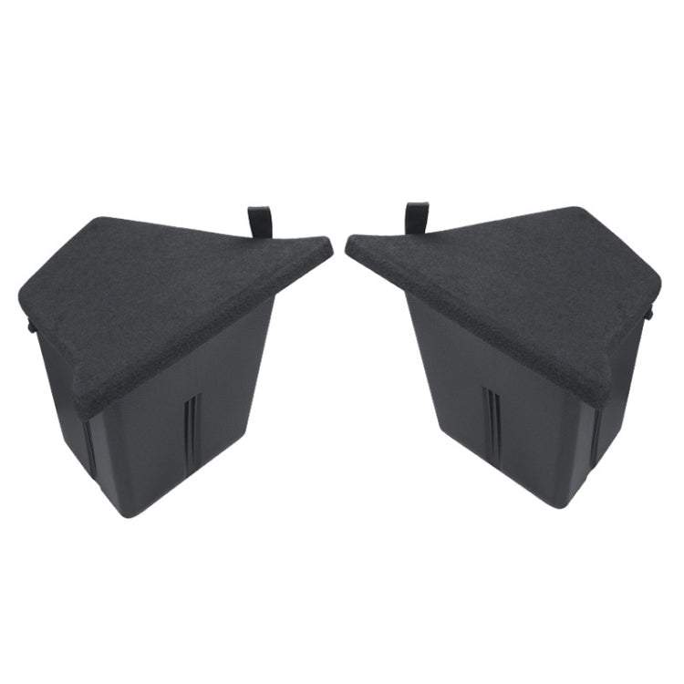 For Tesla Model Y 2021-2023 2pcs / Set Car Trunk Side Storage Box, Flagship Model, Style:with Cover by buy2fix