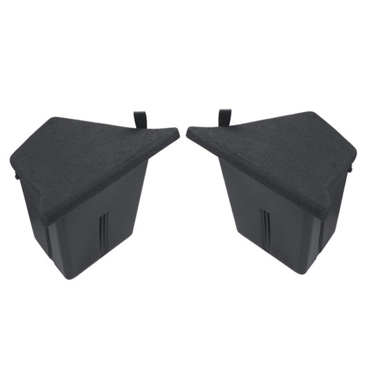 For Tesla Model Y 2021-2023 2pcs / Set Car Trunk Side Storage Box, Flagship Model, Style:with Cover by buy2fix