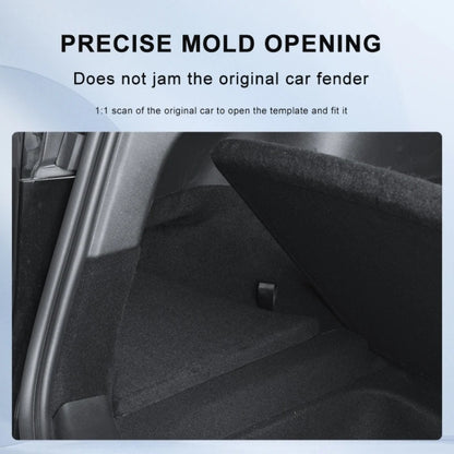 For Tesla Model Y 2021-2023 2pcs / Set Car Trunk Side Storage Box, Flagship Model, Style:without Cover by buy2fix