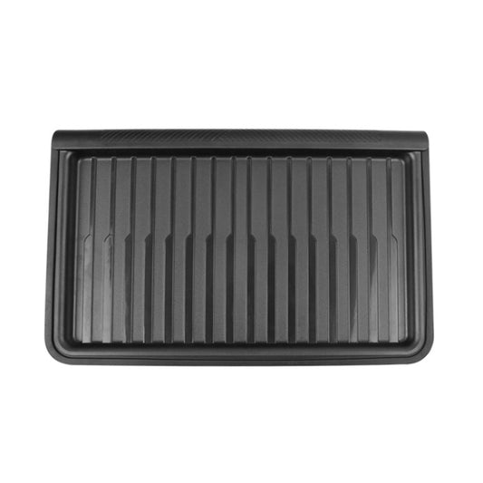 For Tesla Model Y 2021-2023 TPE Storage Organizer Under Car Seat, Style:with Cover(Black) by buy2fix