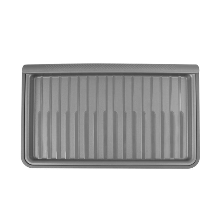 For Tesla Model Y 2021-2023 TPE Storage Organizer Under Car Seat, Style:with Cover(Grey) by buy2fix