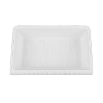 For Tesla Model Y 2021-2023 TPE Storage Organizer Under Car Seat, Style:without Cover(White) by buy2fix