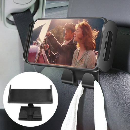For Tesla Model 3 / Y Car Rear Seat Phone Tablet Holder, Style:Base + Phone Bracket - Special Car Holders by buy2fix | Online Shopping UK | buy2fix