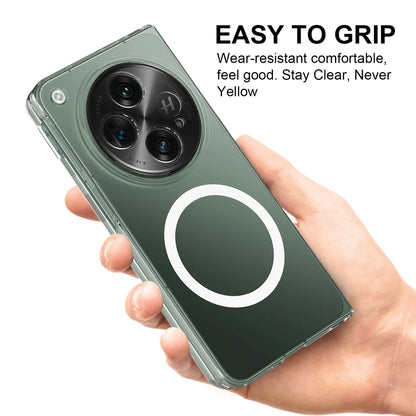 For OPPO Find N3 Scratchproof PC Transparent MagSafe Phone Case by buy2fix