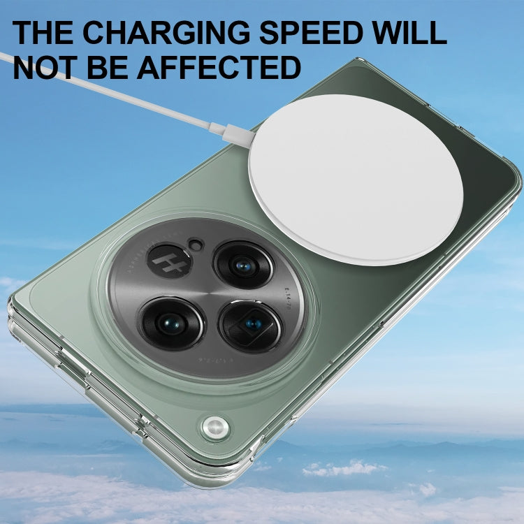 For OPPO Find N3 Scratchproof PC Transparent MagSafe Phone Case by buy2fix