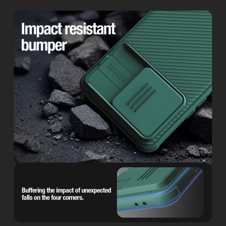 For Xiaomi Redmi K70 / K70 Pro NILLKIN CamShield Pro Magnetic PC Phone Case(Green) - Xiaomi Cases by NILLKIN | Online Shopping UK | buy2fix
