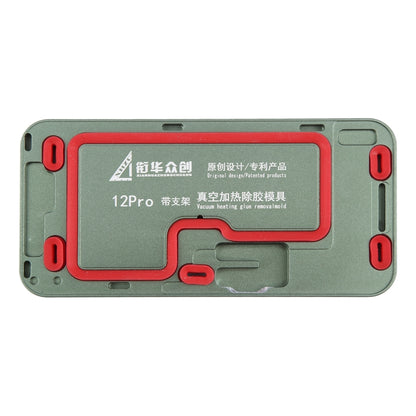 For iPhone 12 / 12 Pro LCD Screen Frame Vacuum Heating Glue Removal Mold with Holder - Mould by buy2fix | Online Shopping UK | buy2fix