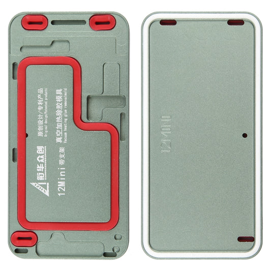 For iPhone 12 mini LCD Screen Frame Vacuum Heating Glue Removal Mold with Holder - Mould by buy2fix | Online Shopping UK | buy2fix