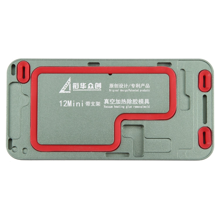 For iPhone 12 mini LCD Screen Frame Vacuum Heating Glue Removal Mold with Holder - Mould by buy2fix | Online Shopping UK | buy2fix