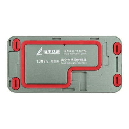 For iPhone 13 mini LCD Screen Frame Vacuum Heating Glue Removal Mold with Holder - Mould by buy2fix | Online Shopping UK | buy2fix
