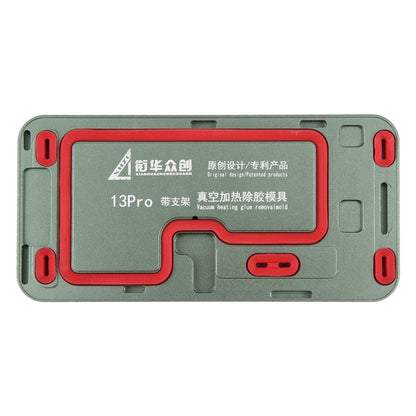 For iPhone 13 Pro LCD Screen Frame Vacuum Heating Glue Removal Mold with Holder - Mould by buy2fix | Online Shopping UK | buy2fix
