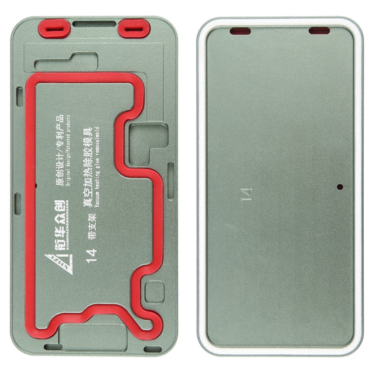 For iPhone 14 LCD Screen Frame Vacuum Heating Glue Removal Mold with Holder - Mould by buy2fix | Online Shopping UK | buy2fix
