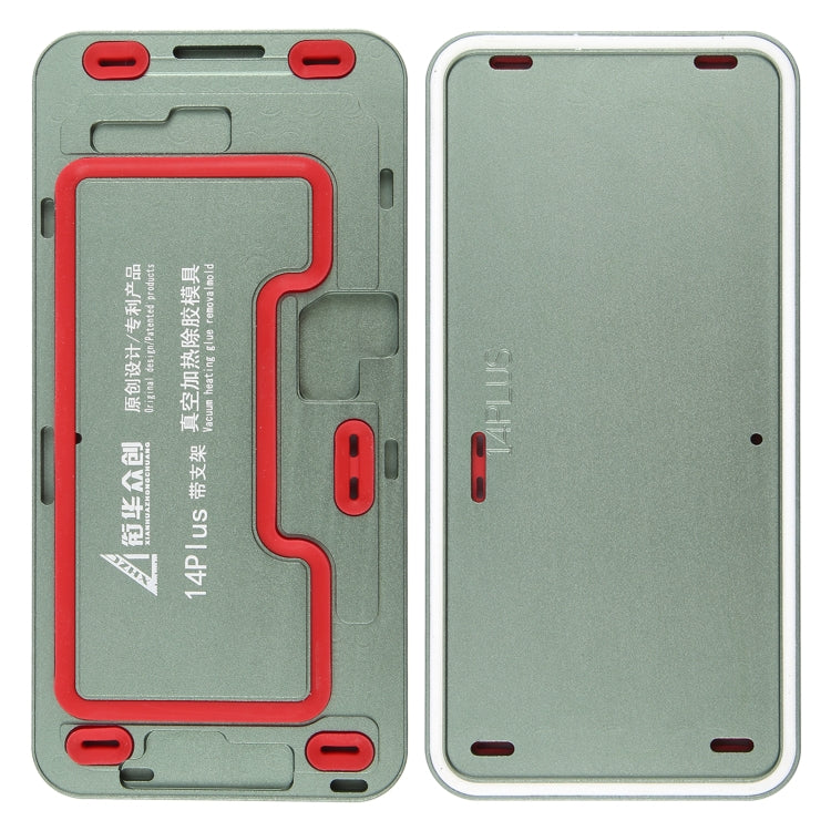 For iPhone 14 Plus LCD Screen Frame Vacuum Heating Glue Removal Mold with Holder - Mould by buy2fix | Online Shopping UK | buy2fix