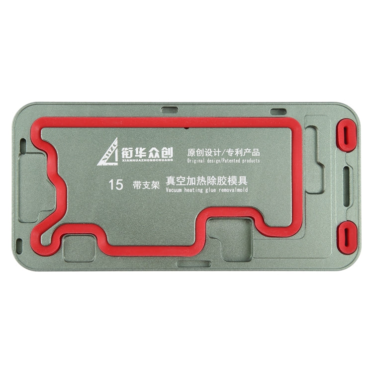 For iPhone 15 LCD Screen Frame Vacuum Heating Glue Removal Mold with Holder - Mould by buy2fix | Online Shopping UK | buy2fix