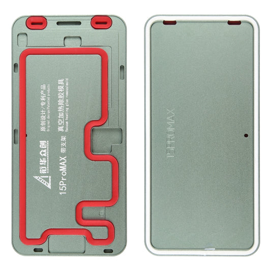 For iPhone 15 Pro Max LCD Screen Frame Vacuum Heating Glue Removal Mold with Holder - Mould by buy2fix | Online Shopping UK | buy2fix