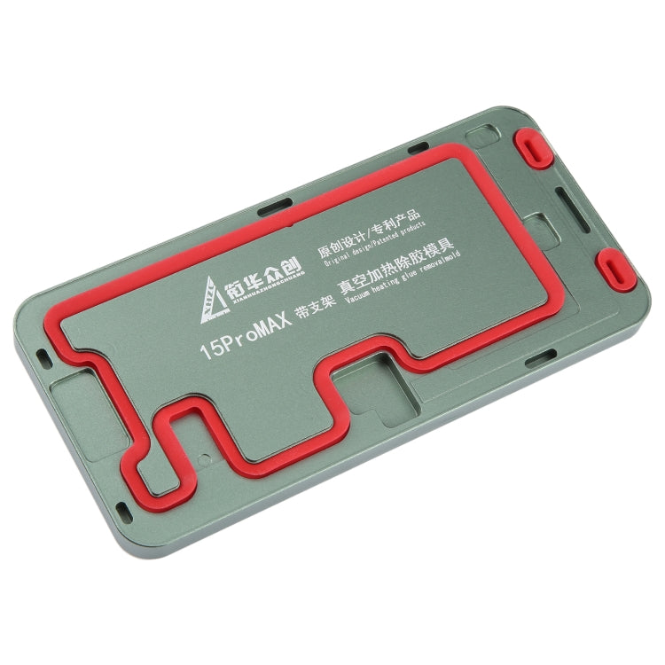For iPhone 15 Pro Max LCD Screen Frame Vacuum Heating Glue Removal Mold with Holder - Mould by buy2fix | Online Shopping UK | buy2fix