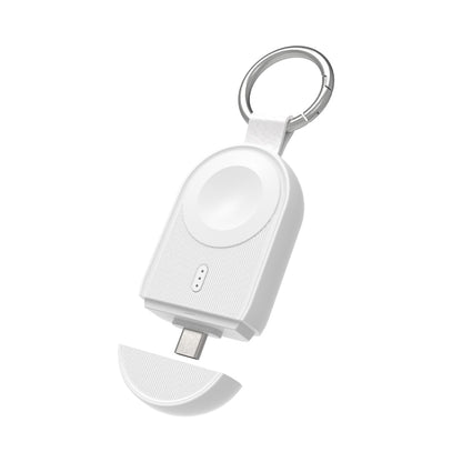 For Apple Watch / AirPods Series U20A Portable Magnetic Wireless Charger(White) by buy2fix