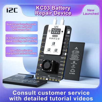 i2C KC03 Multi-function Battery Activation Detection Repair Device for iPhone 6-15 Pro Max / Android - Test Tools by i2C | Online Shopping UK | buy2fix