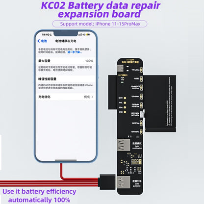 i2C KC02 Battery Data Repair Expansion Board Modifying Battery Efficiency for iPhone 11-15 Pro Max - Test Tools by i2C | Online Shopping UK | buy2fix