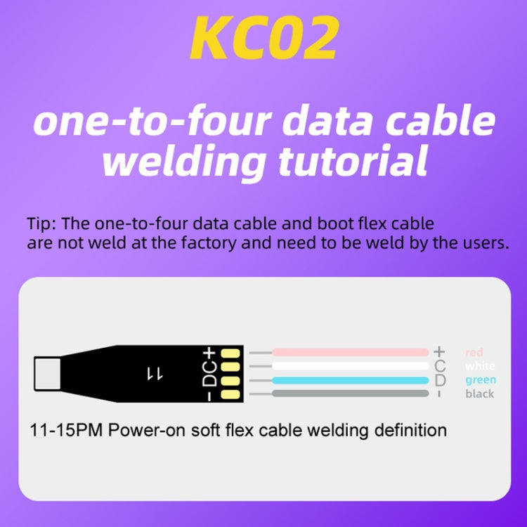 i2C KC02 Battery Data Repair Expansion Board Modifying Battery Efficiency for iPhone 11-15 Pro Max - Test Tools by i2C | Online Shopping UK | buy2fix