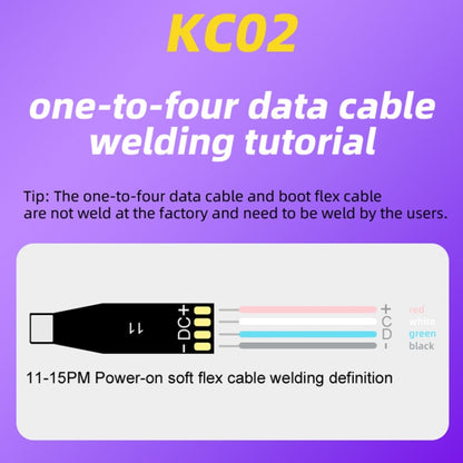 i2C KC02 Battery Data Repair Expansion Board Modifying Battery Efficiency for iPhone 11-15 Pro Max - Test Tools by i2C | Online Shopping UK | buy2fix