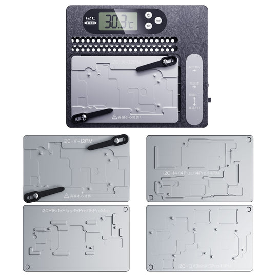i2C T18 LCD Display PCB Motherboard Layered Desoldering Station For iPhone X-15 Pro Max, US Plug