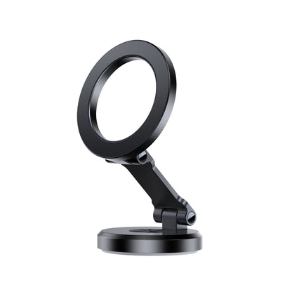 JOYROOM JR-ZS403 Metal Foldable Magnetic Car Phone Mount(Black) - Universal Car Holders by JOYROOM | Online Shopping UK | buy2fix