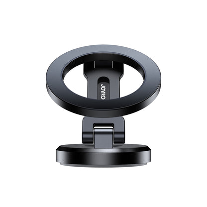 JOYROOM JR-ZS403 Metal Foldable Magnetic Car Phone Mount(Black) - Universal Car Holders by JOYROOM | Online Shopping UK | buy2fix