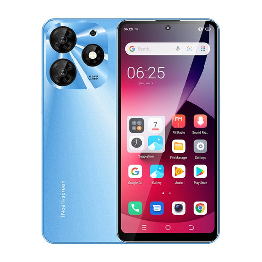 K652, 3GB+64GB, 6.528 inch Android 9.1 Mediatek MT6737 Quad Core, OTG, Network: 4G(Blue) by buy2fix