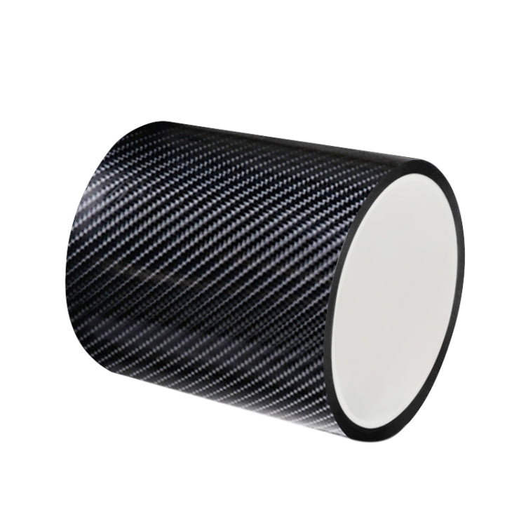 Universal Car Carbon Fiber Door Anti-collision Strip Protection Guards Trims Stickers Tape, Size:10cm x 10m by buy2fix