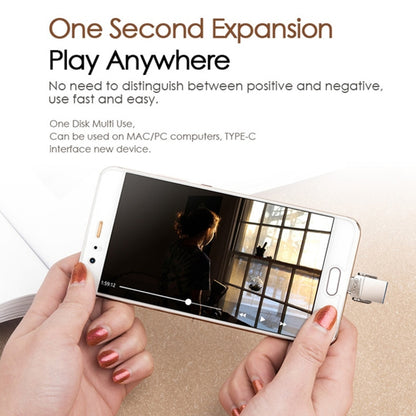 EAGET 32G USB 3.1 + USB-C Interface Metal Twister Flash U Disk, Standard by buy2fix