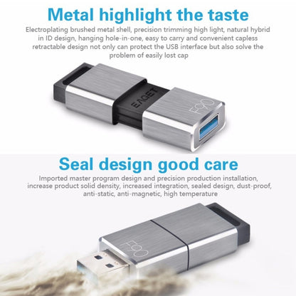 EAGET F90 16G USB 3.0 Interface Metal Flash U Disk - USB Flash Drives by EAGET | Online Shopping UK | buy2fix