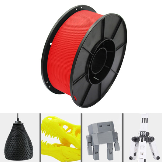 1.0KG 3D Printer Filament PLA-F Composite Material(Red) - Consumables by buy2fix | Online Shopping UK | buy2fix