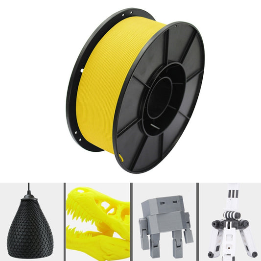1.0KG 3D Printer Filament PLA-F Composite Material(Yellow) - Consumables by buy2fix | Online Shopping UK | buy2fix