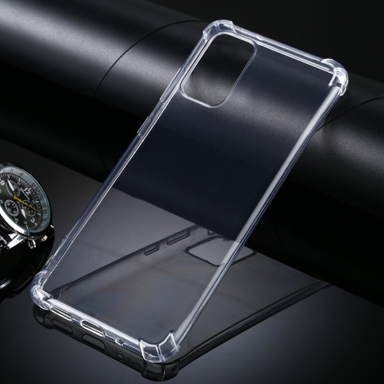 For Samsung Galaxy S20+ Four-Corner Anti-Drop Ultra-Thin TPU Case(Transparent) by buy2fix