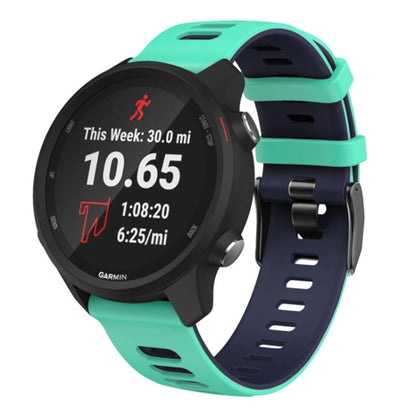 22mm For Huawei Watch GT2e 46mm Silicone Watch Band(Teal+Blue) by buy2fix