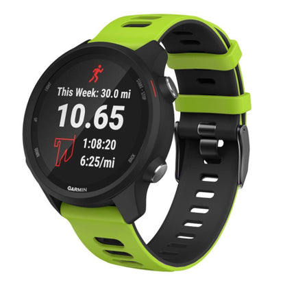 22mm For Huawei Watch GT2e 46mm Silicone Watch Band(Green+Black)(Green+Black) by buy2fix