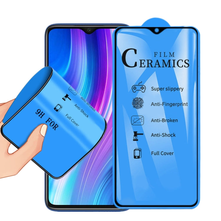 For Xiaomi Redmi Note 8 2.5D Full Glue Full Cover Ceramics Film -  by buy2fix | Online Shopping UK | buy2fix