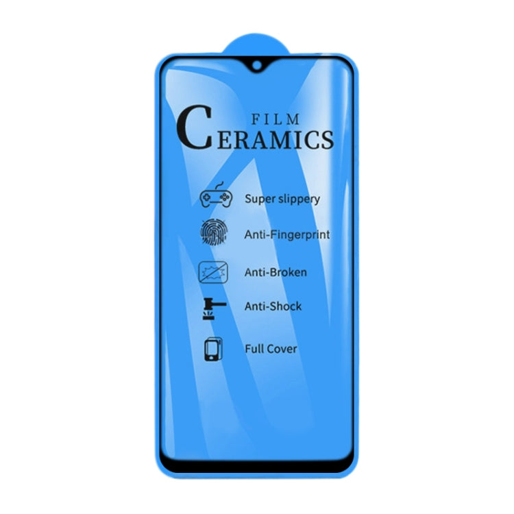 For Samsung Galaxy A30s 2.5D Full Glue Full Cover Ceramics Film - Galaxy Tempered Glass by buy2fix | Online Shopping UK | buy2fix