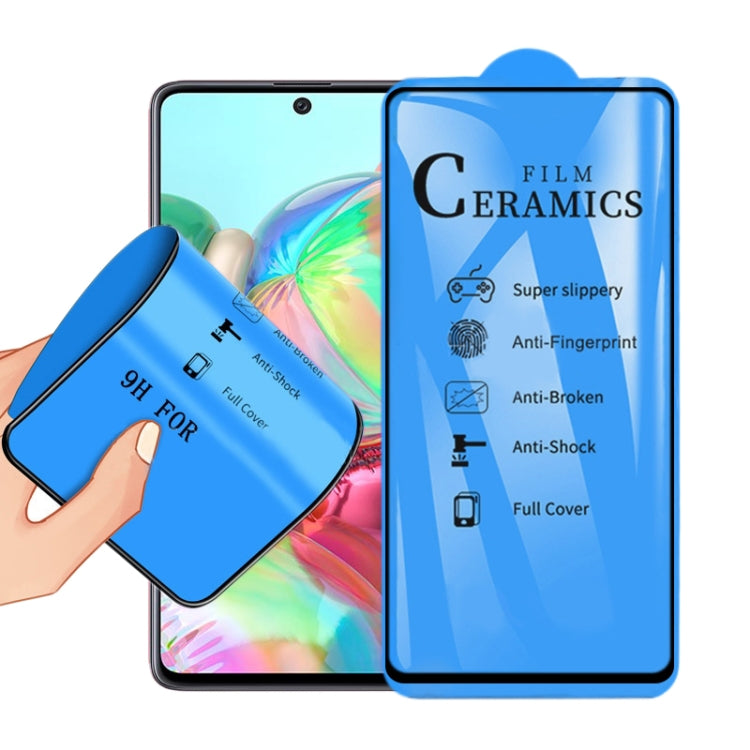 For Samsung Galaxy A71/A81/A91 / A71s 5G UW 2.5D Full Glue Full Cover Ceramics Film - Galaxy Tempered Glass by buy2fix | Online Shopping UK | buy2fix
