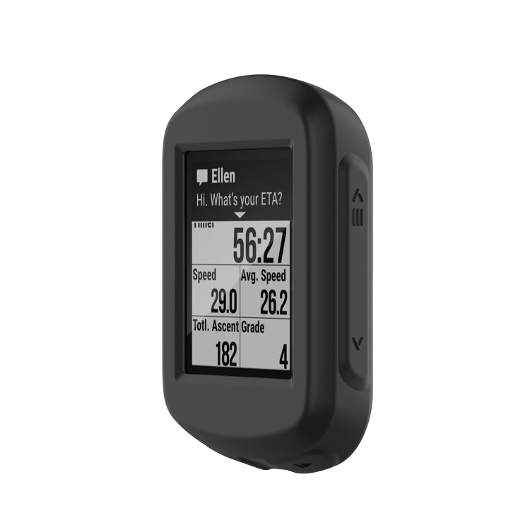 For Garmin Edge 130 Plus / Edge 130 Universal Silicone Protective Case(Black) - Watch Cases by buy2fix | Online Shopping UK | buy2fix