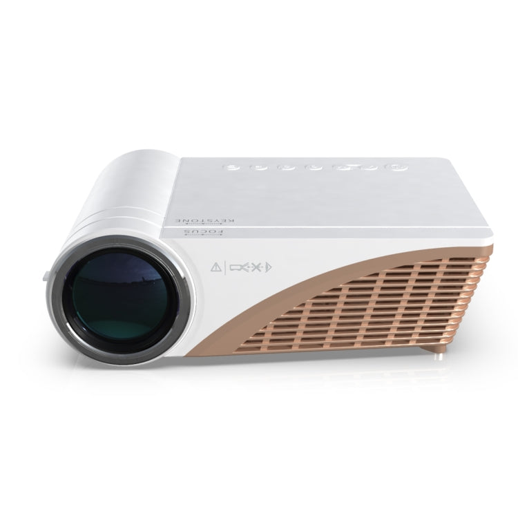 S6 1280x720 5500 Lumens Portable Home Theater LED HD Digital Projector(White) - LED Projector by buy2fix | Online Shopping UK | buy2fix