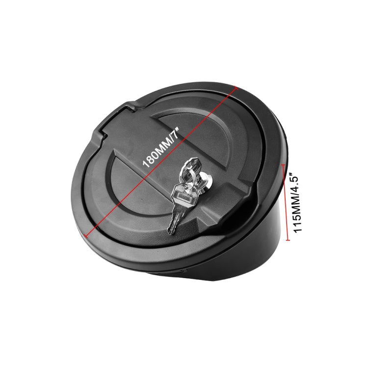 Car Modified Aluminum Alloy Oil Cap Engine Tank Cover for Jeep Wrangler JL JLU 2018-2019 - Tank Covers by buy2fix | Online Shopping UK | buy2fix
