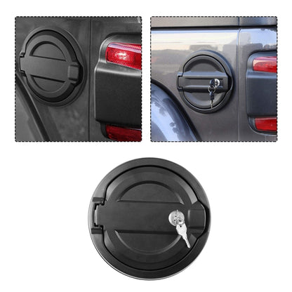 Car Modified Aluminum Alloy Oil Cap Engine Tank Cover for Jeep Wrangler JL JLU 2018-2019 - Tank Covers by buy2fix | Online Shopping UK | buy2fix