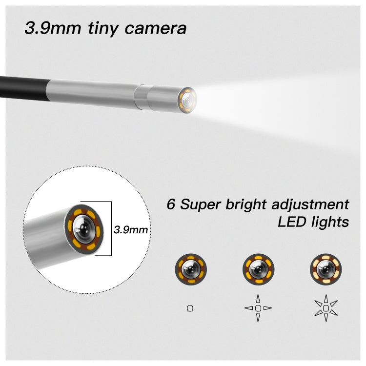 F240 3.9mm HD 1080P IP67 Waterproof WiFi Direct Connection Digital Endoscope, Cable Length:2m(Black) -  by buy2fix | Online Shopping UK | buy2fix